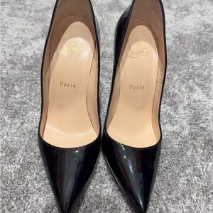 Christian Louboutin Glossy Black Heels
